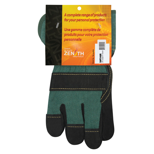 Gants d'ajusteur doubl&eacute;s pour l'hiver &agrave; chaleur sup&eacute;rieure, 2T-Grand, Paume en Cuir de vache refendu, Doublure en Thinsulate Les Fournitures Industrielles Méga