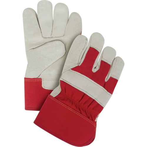 Gants d'ajusteur doubl&eacute;s pour l'hiver &agrave; chaleur sup&eacute;rieure, T-Grand, Paume en Cuir fleur de porc, Doublure en Thinsulate Les Fournitures Industrielles Méga