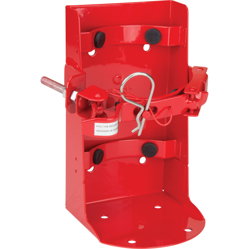 Vehicle Bracket For Fire Extinguishers, Fits 5 lbs. Les Fournitures Industrielles Méga