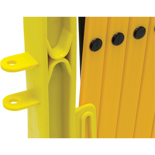Barri&egrave;re Xpandit, 36" h x 11,5' lo, Noir/Jaune Les Fournitures Industrielles Méga