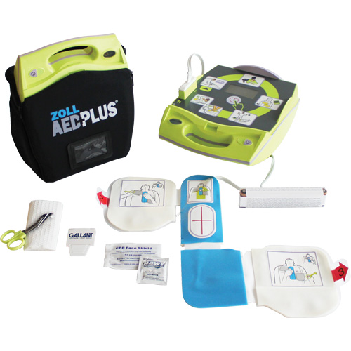 D&eacute;fibrillateur AED Plus, Semi-automatique, Anglais, Classe 4 Les Fournitures Industrielles Méga