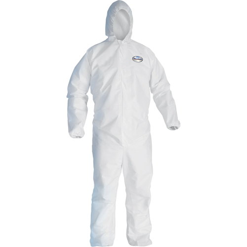Combinaisons Kleenguard A40, Moyen, Blanc, Microporeux Les Fournitures Industrielles Méga