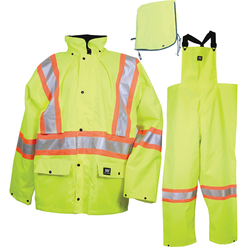 Habit pour temp&ecirc;te compacts Waverley, Nylon, Petit, Jaune lime haute visibilit&eacute; Les Fournitures Industrielles Méga