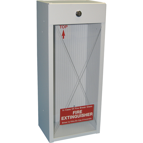Surface-Mounted Fire Extinguisher Cabinets, 8.5" W x 20.5" H x 6" D Les Fournitures Industrielles Méga