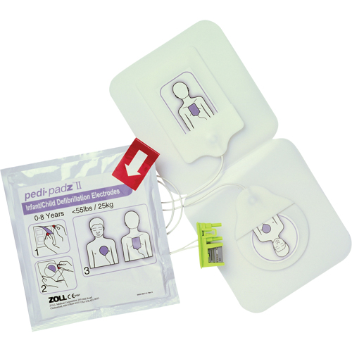 Pedi-Padz&reg; II Electrodes, Zoll AED Plus&reg; For, Class 4 Les Fournitures Industrielles Méga