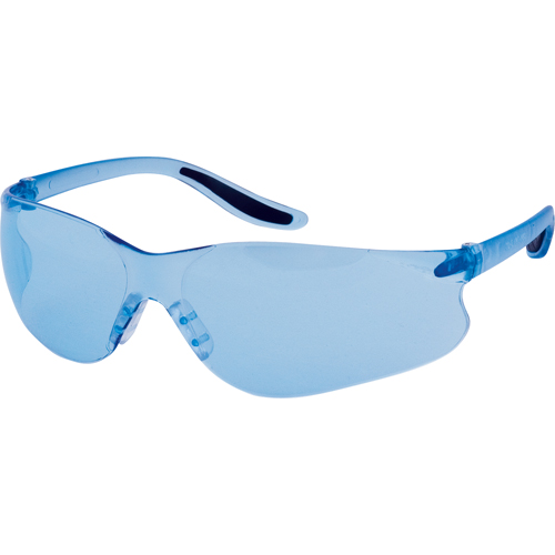 Z500 Series Safety Glasses, Blue Lens, Anti-Scratch, ANSI Z87+/Meets/Exceeds CSA Z94.3 Les Fournitures Industrielles Méga