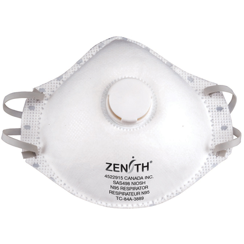 Respirateur contre les particules, N95, Certifi&eacute; NIOSH, Moyen/grand Les Fournitures Industrielles Méga