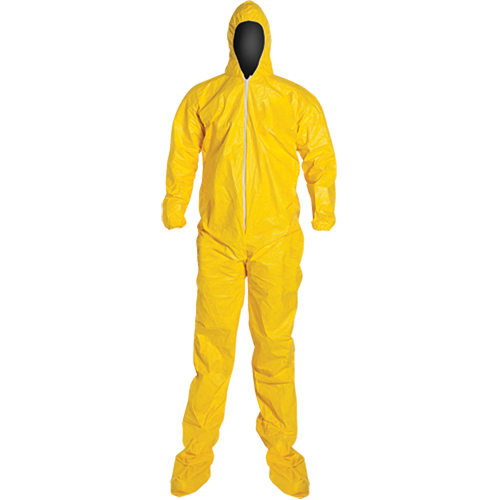 Tychem&reg; 2000 Coveralls, 2X-Large, Yellow Les Fournitures Industrielles Méga