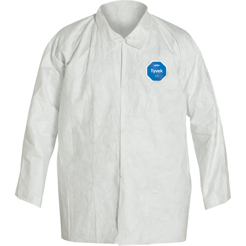Shirt, Tyvek&reg; 400, 2X-Large, White Les Fournitures Industrielles Méga