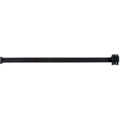 Tape Cassette for Build-Your-Own Crowd Control Barriers, 12', Black Tape Les Fournitures Industrielles Méga