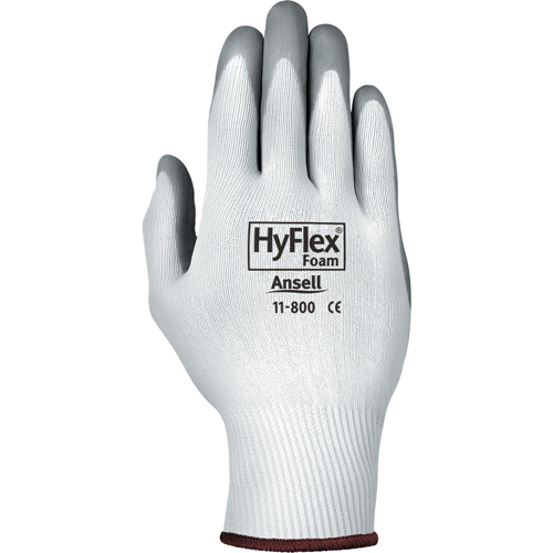 Gants Hyflex 11-800, 7/Petit, R&ecirc;vetement Mousse de nitrile, Calibre 15, Enveloppe en Nylon Les Fournitures Industrielles Méga