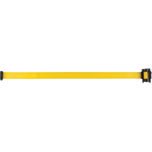 Tape Cassette for Build-Your-Own Crowd Control Barriers, 12', Yellow Tape Les Fournitures Industrielles Méga