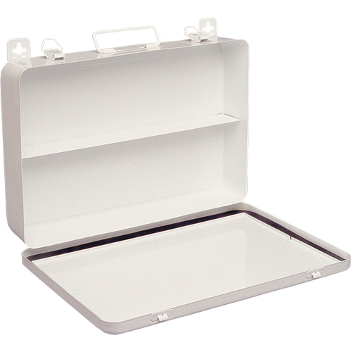 Metal First Aid Kit Container Les Fournitures Industrielles Méga