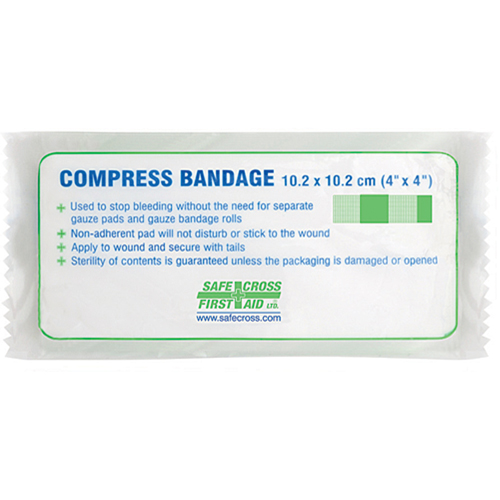 Bandages Compressifs - St&eacute;riles, 4-1/4" lo x 3-1/2" la Les Fournitures Industrielles Méga