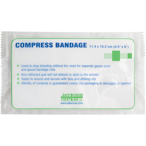 Pansements compressifs, embouts gaufr&eacute;s, Couper au besoin lo x 4-1/2" la Les Fournitures Industrielles Méga