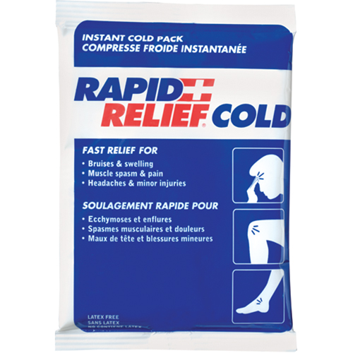 Instant Compress Packs, Cold, Single Use, 4" x 6"/6" x 4" Les Fournitures Industrielles Méga