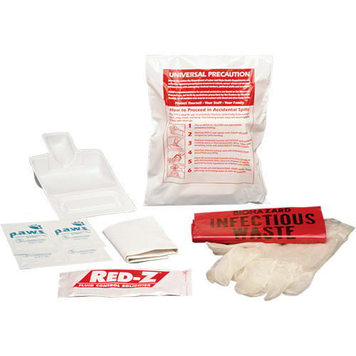 Fluid Spill Clean-Up Kit, Hazmat, Bag Les Fournitures Industrielles Méga