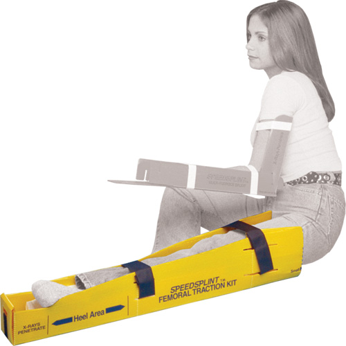 Attelles polyvalentes Speedsplint - Trousse de traction du f&eacute;mur Les Fournitures Industrielles Méga