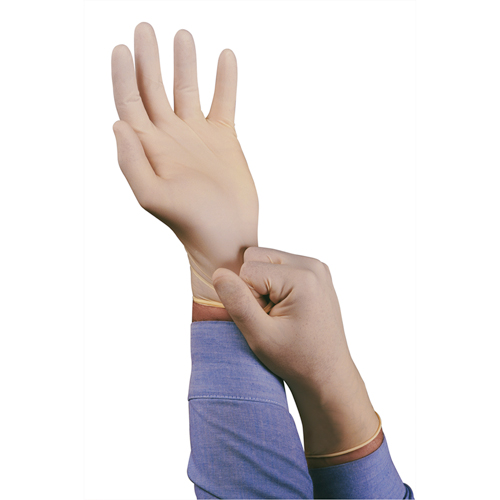 Gants TouchNTuff XT 69-318, Moyen, Latex, 5 mils, Sans poudre, Naturel, Classe 2 Les Fournitures Industrielles Méga