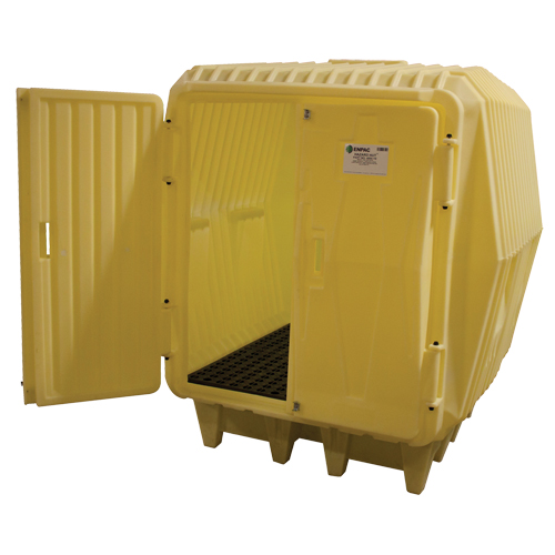 Hazard Hut&reg;, 63.5" L x 68" W x 72.5" H, 4000 lbs. Load Capacity Les Fournitures Industrielles Méga