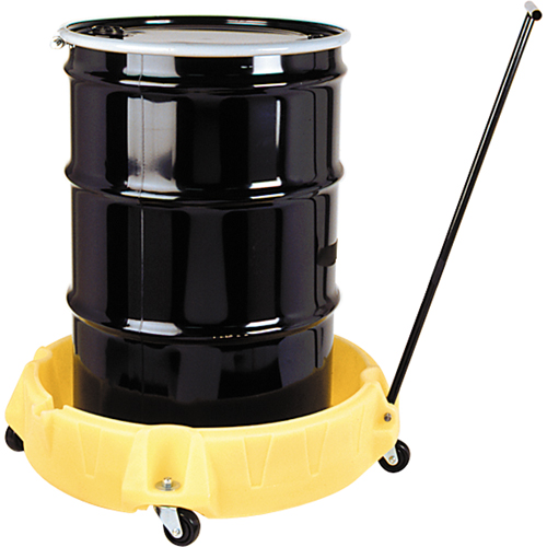Socles roulants Spill Scooter, 35" dia. x 9" h, Cap. de d&eacute;versement 11 gal. US Les Fournitures Industrielles Méga