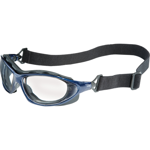 Uvex HydroShield&reg; Seismic&reg; Safety Goggles, Clear Lens, Anti-Fog/Anti-Scratch, Closed Vent Les Fournitures Industrielles Méga