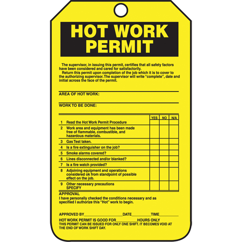 Inspection Tags, Cardstock, 3-1/8" W x 5-7/8" H, English Les Fournitures Industrielles Méga