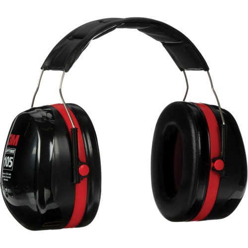 Peltor Optime 105 Series Earmuffs, Headband, 30 NRR dB Les Fournitures Industrielles Méga