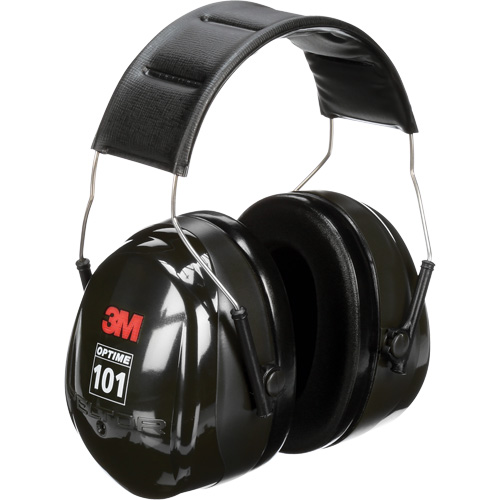 Peltor Optime 101 Series Earmuffs, Headband, 27 NRR dB Les Fournitures Industrielles Méga