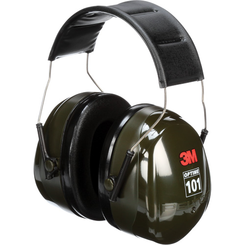 Peltor Optime 101 Series Earmuffs, Headband, 27 NRR dB Les Fournitures Industrielles Méga
