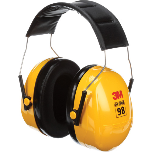 Serres-t&ecirc;tes de s&eacute;rie Peltor Optime 98, Bandeau, 25 NRR dB Les Fournitures Industrielles Méga