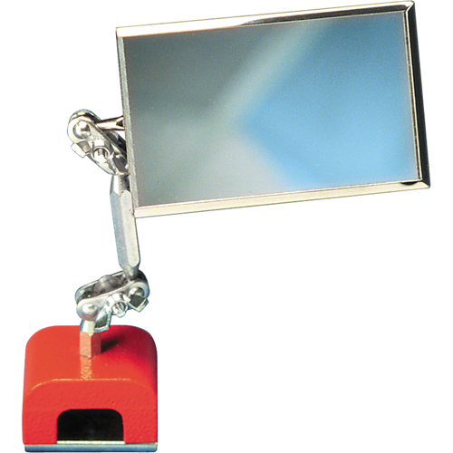 Miroir d'inspection, Rectangulaire, 3-1/2" lo x 2" la, T&eacute;lescopique Les Fournitures Industrielles Méga