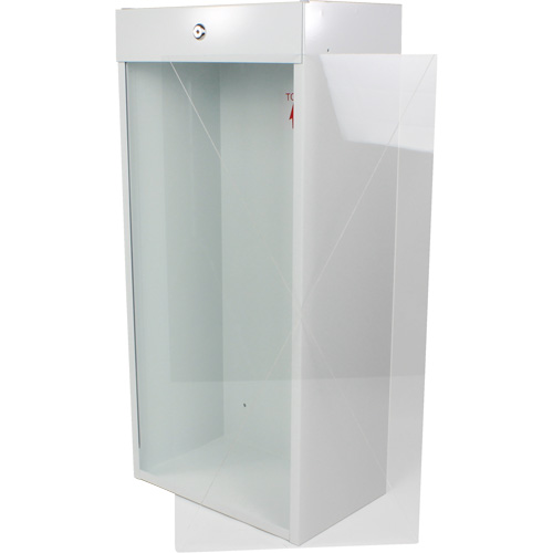 Plastic Front Replacement Part for Surface-Mounted Fire Extinguisher Cabinet Les Fournitures Industrielles Méga