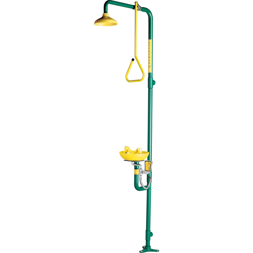 Safe-T-Zone&reg; Combination Shower & Eye/Face Wash Les Fournitures Industrielles Méga