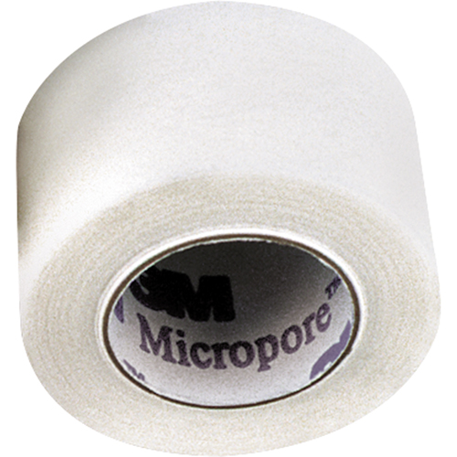 3M Micropore Hypoallergenic Surgical Tape, Class 1, 30' L x 1/2" W Les Fournitures Industrielles Méga