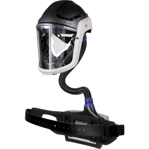 Trousse industrielle lourde pour APR motoris&eacute; TR-600 de Versaflo, Capuchon & visi&egrave;re, Pile Lithium-ion Les Fournitures Industrielles Méga