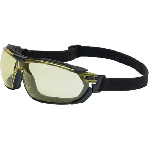 Uvex&reg; Tirade Sealed Safety Glasses, Amber Lens, Anti-Fog, ANSI Z87+/Meets/Exceeds CSA Z94.3 Les Fournitures Industrielles Méga