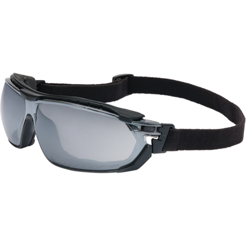 Lunettes de s&eacute;curit&eacute; &eacute;tanches Uvex Tirade, Lentille SCT-Reflect 50, Antibu&eacute;e, ANSI Z87+/R&eacute;pond ou surpasse la norme CSA Z94.3 Les Fournitures Industrielles Méga
