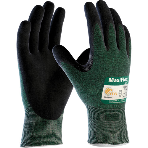 ATG MaxiFlex&reg; Cut Seamless Knit Gloves, X-Small, 15 Gauge, Foam Nitrile Coated, ANSI/ISEA 105 Level 2/EN 388 Level 3 Les Fournitures Industrielles Méga