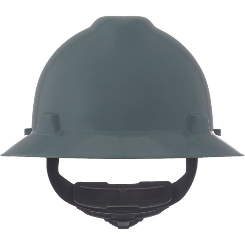 Casques de s&eacute;curit&eacute; &agrave; bordure compl&egrave;te V-Gard, R&eacute;pond aux normes CSA type 1, Suspension Rochet, Non ventil&eacute; Les Fournitures Industrielles Méga