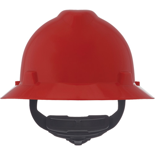 Casques de s&eacute;curit&eacute; &agrave; bordure compl&egrave;te V-Gard, R&eacute;pond aux normes CSA type 1, Suspension Rochet, Non ventil&eacute; Les Fournitures Industrielles Méga