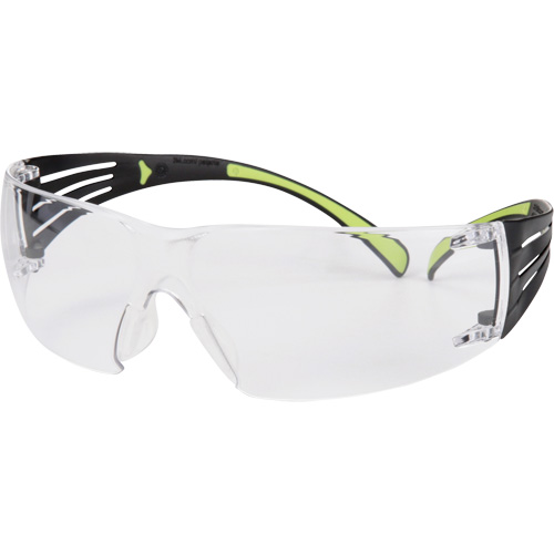 Lunettes de s&eacute;curit&eacute; SecureFit s&eacute;rie 400, Lentille Transparent, Antibu&eacute;e/Anti-&eacute;gratignures, ANSI Z87+/R&eacute;pond ou surpasse la norme CSA Z94.3 Les Fournitures Industrielles Méga