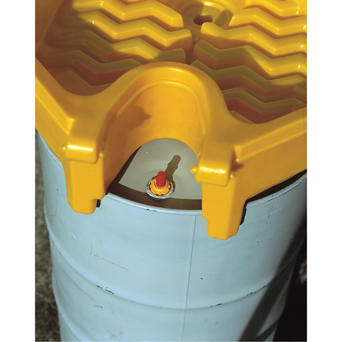Global Ultra-Drum Funnel with Cover, 5 gal. Les Fournitures Industrielles Méga