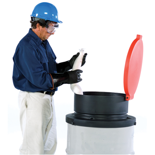 Open Head Ultra-Drum Funnel, 55 US gal. Les Fournitures Industrielles Méga
