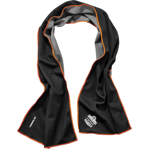 Serviette de refroidissement en microfibre Chill-Its 6602MF, Noir Les Fournitures Industrielles Méga