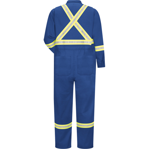 Flame-Resistant CoolTouch&reg;2 Premium Coveralls, Size 44, Royal Blue, 9 cal/cm² Les Fournitures Industrielles Méga