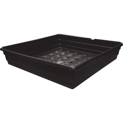 Drum Decks, 30.5" L x 29.5" W x 6" H, 17 US gal. Spill Capacity Les Fournitures Industrielles Méga
