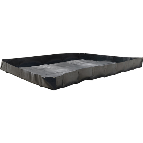 Bermes &eacute;conomiques, Capacit&eacute; 119 gal., 4' la x 4' lo x 12" h, Support en L Les Fournitures Industrielles Méga