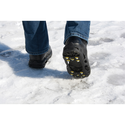 Semelle antid&eacute;rapante robuste pour la glace, Acier, Traction Crampon, T-Grand Les Fournitures Industrielles Méga