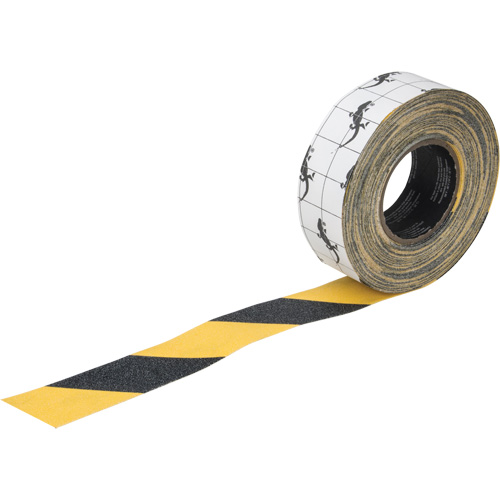 Premium Anti-Skid Tape, 2" x 60', Black & Yellow Les Fournitures Industrielles Méga